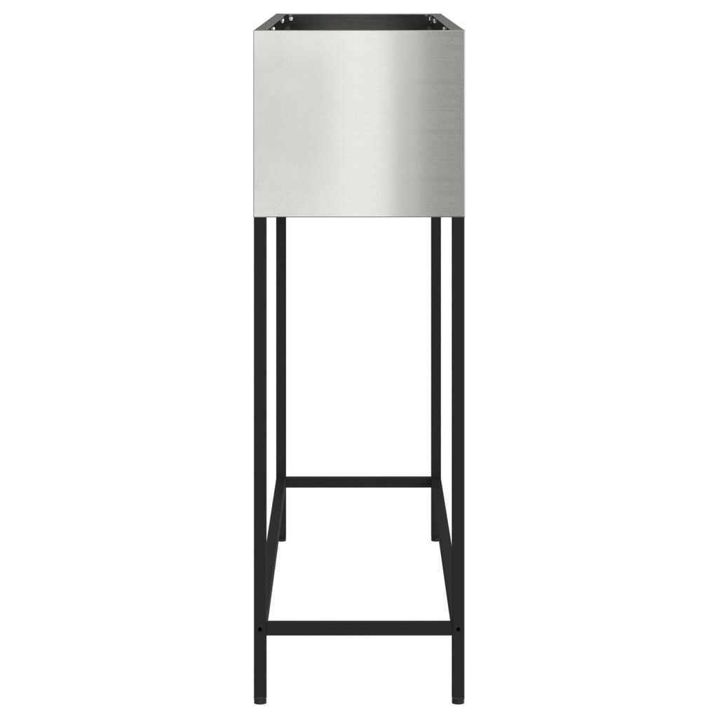 vidaXL Ανυψωμένος Κήπος 100x26x82 εκ Γαλβανισμένο Ατσάλι