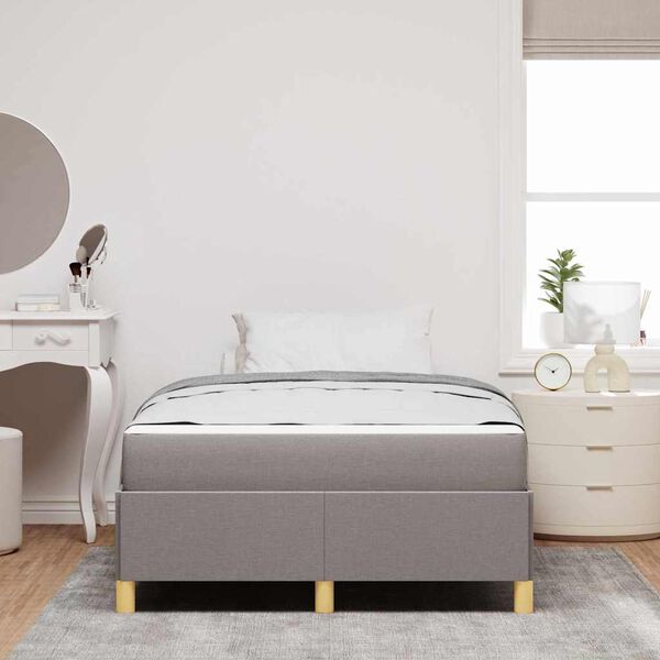 vidaXL &Sigma;&kappa;&epsilon;&lambda;&epsilon;&tau;ό&sigmaf; &Kappa;&rho;&epsilon;&beta;&alpha;&tau;&iota;&omicron;ύ &mu;&epsilon; &sigma;&tau;&rho;ώ&mu;&alpha; Taupe 120 x 190 cm ύ&phi;&alpha;&sigma;&mu;&alpha;