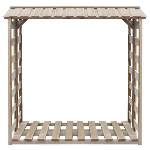 vidaXL Υπόστεγο Αποθήκευσης Καυσόξυλων 150x90x176 εκ. Εμποτισμ. Πεύκο
