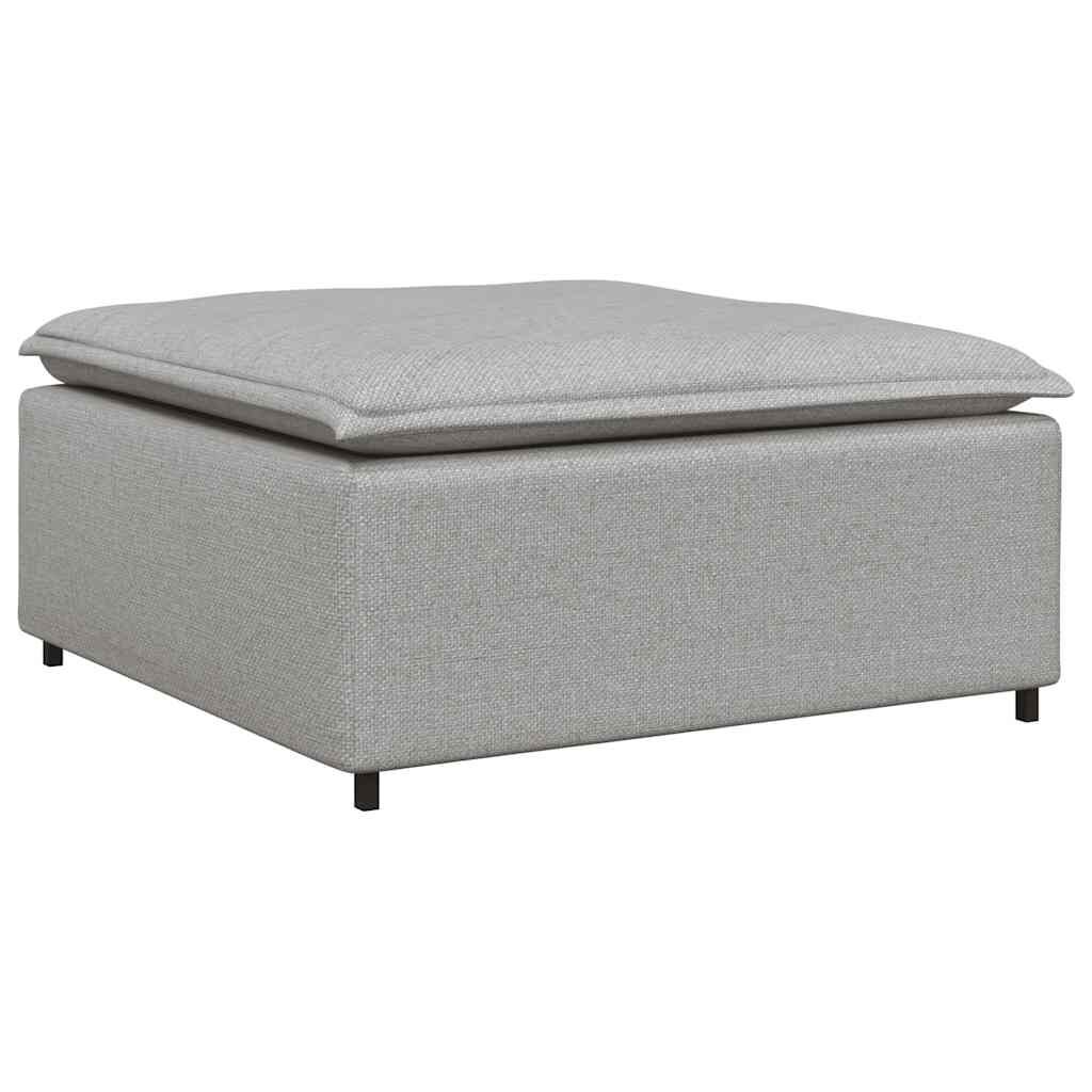 vidaXL Υποπόδιο Καναπέ-Μονάδα Γκρι 100 x 100 x 48 εκ.