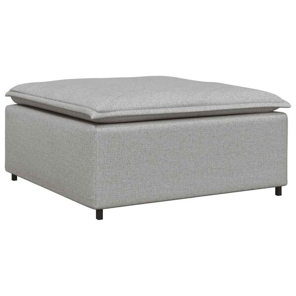 vidaXL Υποπόδιο Καναπέ-Μονάδα Γκρι 100 x 100 x 48 εκ.