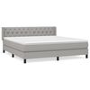 vidaXL &Kappa;&rho;&epsilon;&beta;ά&tau;&iota; Boxspring &mu;&epsilon; &Sigma;&tau;&rho;ώ&mu;&alpha; &Alpha;&nu;. &Pi;&rho;ά&sigma;&iota;&nu;&omicron; 160x200&epsilon;&kappa; &Upsilon;&phi;&alpha;&sigma;&mu;ά&tau;&iota;&nu;&omicron;