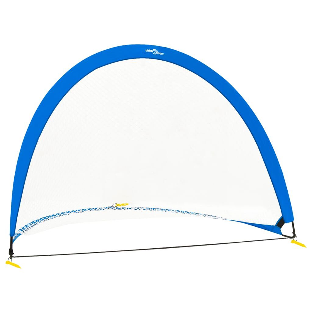vidaXL Παιδικά Τέρματα Ποδοσφαίρου 2 τεμ. 183x117,5x120,5 εκ. & Τσάντα