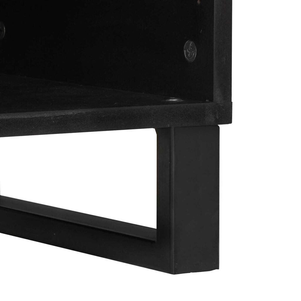 vidaXL Βιτρίνα 80x33.5x75 εκ. Συμπαγές ξύλο μάνγκο
