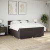 vidaXL &Kappa;&rho;&epsilon;&beta;ά&tau;&iota; Boxspring &mu;&epsilon; &Sigma;&tau;&rho;ώ&mu;&alpha; &Sigma;&kappa;&omicron;ύ&rho;&omicron; &Kappa;&alpha;&phi;έ 200x200 &epsilon;&kappa;. &Upsilon;&phi;&alpha;&sigma;&mu;ά&tau;&iota;&nu;&omicron;