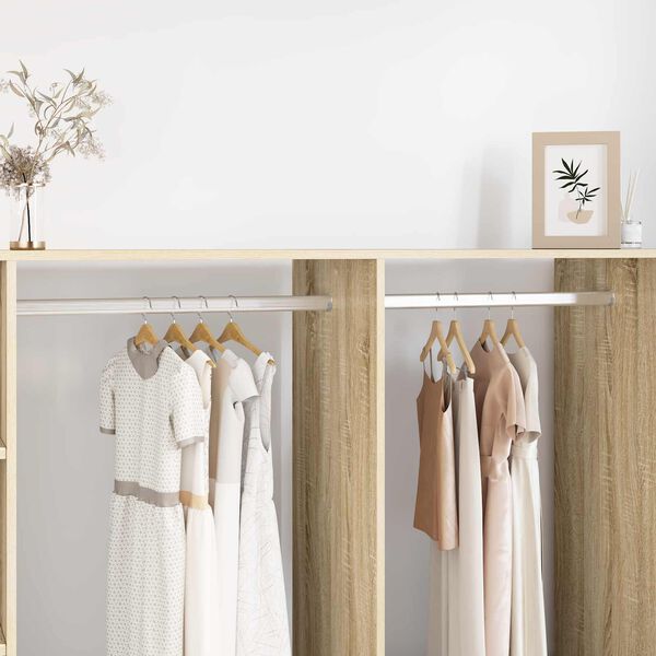 vidaXL &Rho;ά&beta;&delta;&omicron;&sigmaf; &Nu;&tau;&omicron;&upsilon;&lambda;ά&pi;&alpha;&sigmaf; 2 pcs &Alpha;&sigma;&eta;&mu;ί 764 x 15 x 29 mm &Alpha;&lambda;&omicron;&upsilon;&mu;&iota;&nu;έ&nu;&iota;&omicron; &Kappa;&rho;ά&mu;&alpha;