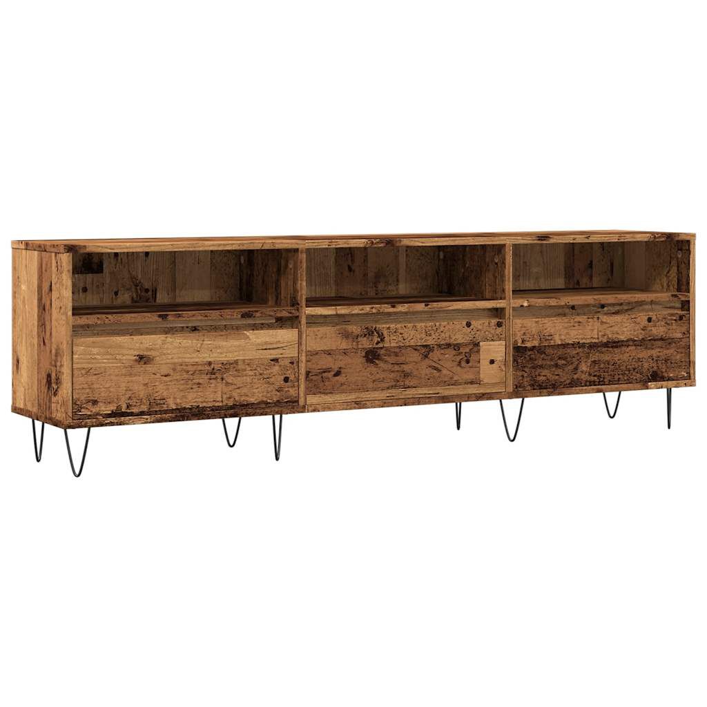 vidaXL Έπιπλο Τηλεόρασης Παλιό Ξύλο 150x30x44,5 εκ. Επεξεργασμένο Ξύλο