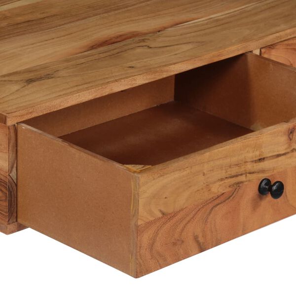 vidaXL Γραφείο Τοίχου 90 x 40 x 170 εκ. από Μασίφ Ξύλο Ακακίας