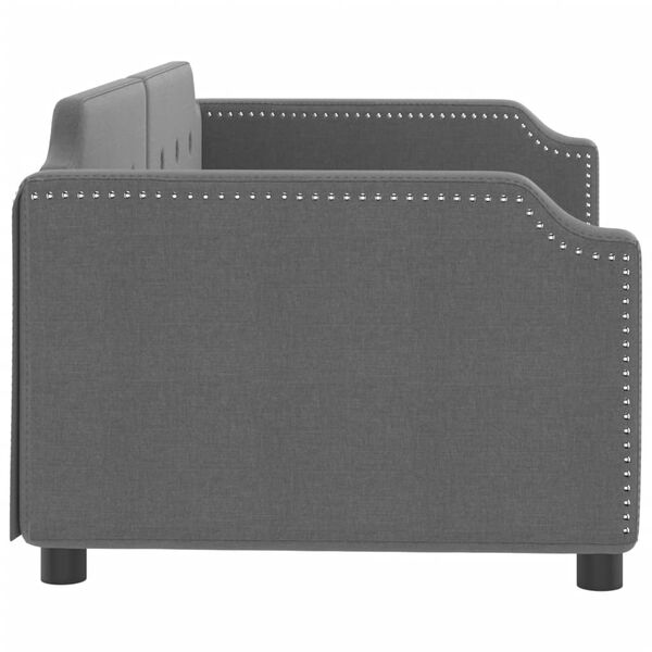 vidaXL &Kappa;&alpha;&nu;&alpha;&pi;έ&sigmaf; &Kappa;&rho;&epsilon;&beta;ά&tau;&iota; &Sigma;&kappa;&omicron;ύ&rho;&omicron; &Gamma;&kappa;&rho;&iota; 90 x 200 &epsilon;&kappa;. &Upsilon;&phi;&alpha;&sigma;&mu;ά&tau;&iota;&nu;&omicron;&sigmaf;