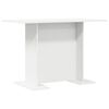vidaXL Τραπεζαρία Λευκό 110 x 60 x 75 cm Επεξεργασμένο ξύλο