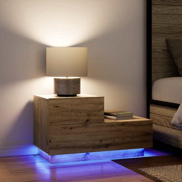 vidaXL &Kappa;&omicron;&mu;&omicron;&delta;ί&nu;&omicron; Artisan Oak 70 x 36 x 40,5 &epsilon;&kappa;. &Epsilon;&pi;&epsilon;&xi;&epsilon;&rho;&gamma;&alpha;&sigma;&mu;έ&nu;&omicron; &xi;ύ&lambda;&omicron;