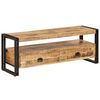 vidaXL Έπιπλο Τηλεόρασης 120 x 35 x 45 εκ. από Μασίφ Ξύλο Μάνγκο