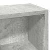 vidaXL Έπιπλα CD 2 τεμ. Γκρι Σκυροδέματος 21x16x93,5 εκ. Μοριοσανίδα