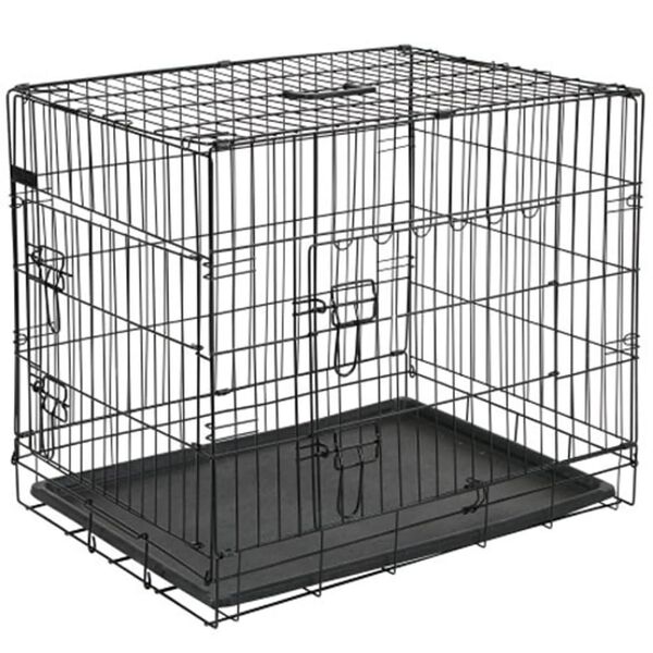 @Pet Κλουβί Σκύλου Μαύρο 50,8x30,5x35,5 εκ. 15006