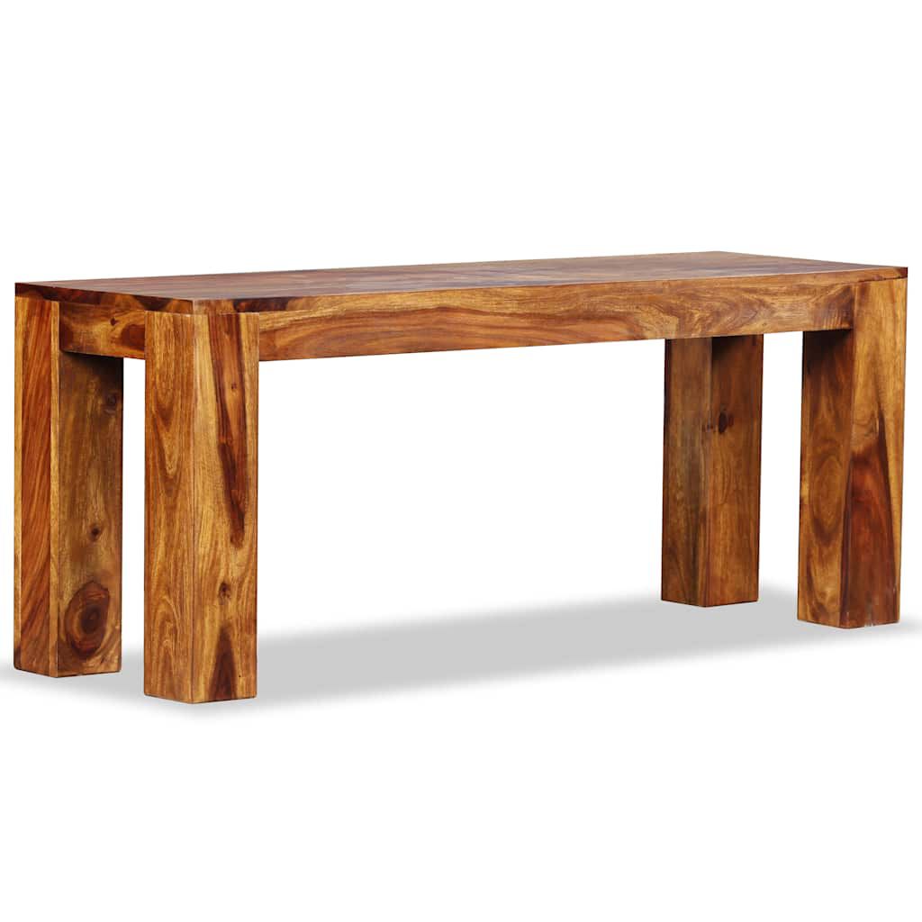 vidaXL Πάγκος 110 x 35 x 45 εκ. από Μασίφ Ξύλο Ακακίας