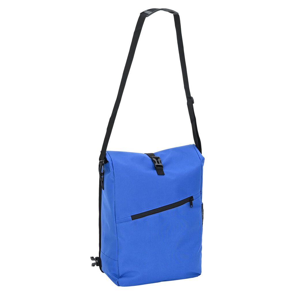 vidaXL Μπλε Τσάντα Στήριξης Ποδηλάτου 25 L 33x16x48 εκ