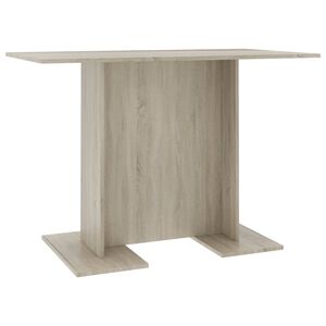 vidaXL &Tau;&rho;&alpha;&pi;&epsilon;&zeta;&alpha;&rho;ί&alpha; Sonoma &Delta;&rho;&upsilon;&sigmaf; 110 x 60 x 75 &epsilon;&kappa;. &alpha;&pi;ό &Epsilon;&pi;&epsilon;&xi;. &Xi;ύ&lambda;&omicron;