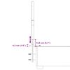 vidaXL Κρεβάτι Boxspring με Στρώμα Μπλε 90x190 εκ. Βελούδινο