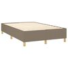 vidaXL &Kappa;&rho;&epsilon;&beta;ά&tau;&iota; Boxspring &mu;&epsilon; &Sigma;&tau;&rho;ώ&mu;&alpha; Taupe 120x190 &epsilon;&kappa;. &Upsilon;&phi;&alpha;&sigma;&mu;ά&tau;&iota;&nu;&omicron;