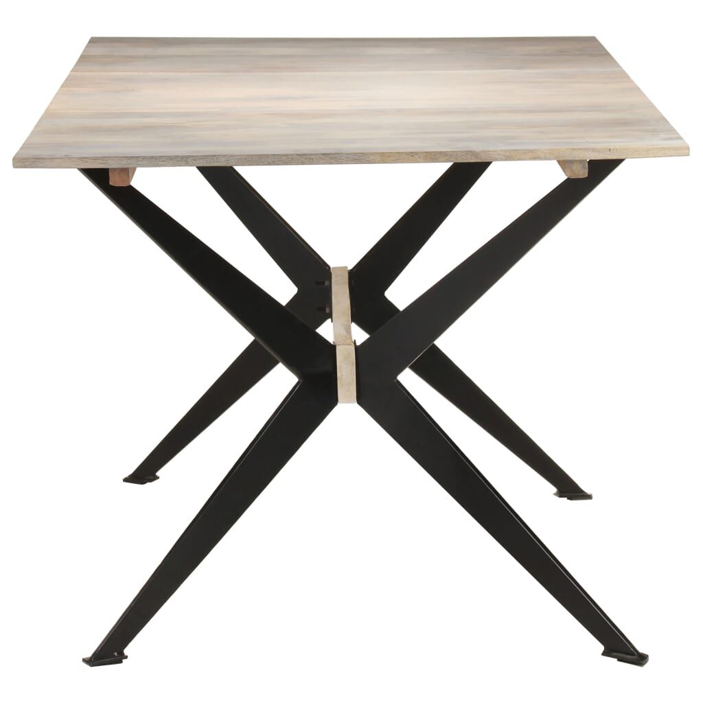 vidaXL Τραπεζαρία 180 x 90 x 76 εκ. από Μασίφ Ξύλο Μάνγκο
