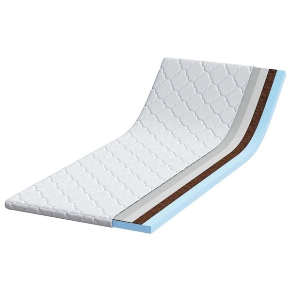 vidaXL Στρώματα Λευκό 70 x 200 cm PU Αφρός