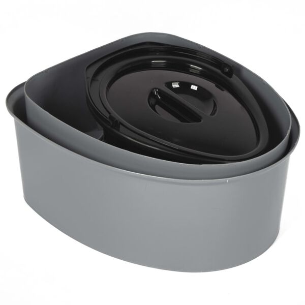 Bo-Camp Τουαλέτα Φορητή Γκρι 7 Λίτρα