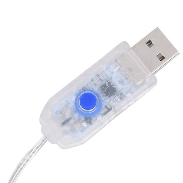 vidaXL Λαμπάκια Δέντρου 500 LED Εσωτ./Εξωτ. Χώρου Ψυχρό Λευκό 500 εκ.