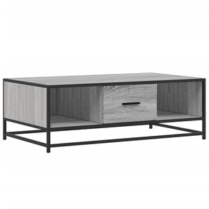 vidaXL &Tau;&rho;&alpha;&pi;&epsilon;&zeta;ά&kappa;&iota; &Sigma;&alpha;&lambda;&omicron;&nu;&iota;&omicron;ύ &Gamma;&kappa;&rho;&iota; Sonoma 100x57x35 &epsilon;&kappa; &Epsilon;&pi;&epsilon;&xi; &Xi;ύ&lambda;&omicron; + &Mu;έ&tau;&alpha;&lambda;&lambda;&omicron;