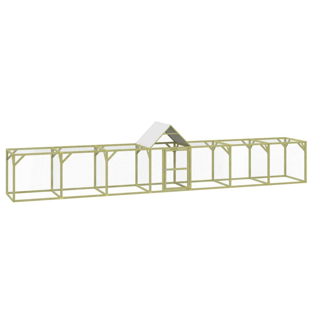 vidaXL Κοτέτσι 700x100x150 εκ. από Μασίφ Εμποτισμένο Ξύλο Πεύκου