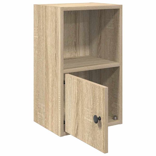 vidaXL Βιβλιοθήκη Sonoma Δρυς 31x24x52 εκ. από Επεξεργασμένο Ξύλο