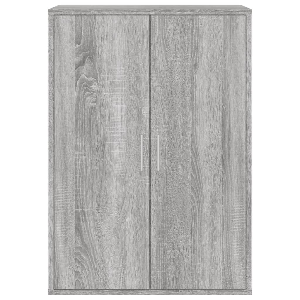 vidaXL Βοηθητικά Ντουλάπια 2 τεμ. Γκρι Sonoma 60x31x84 εκ. Επεξ. Ξύλο