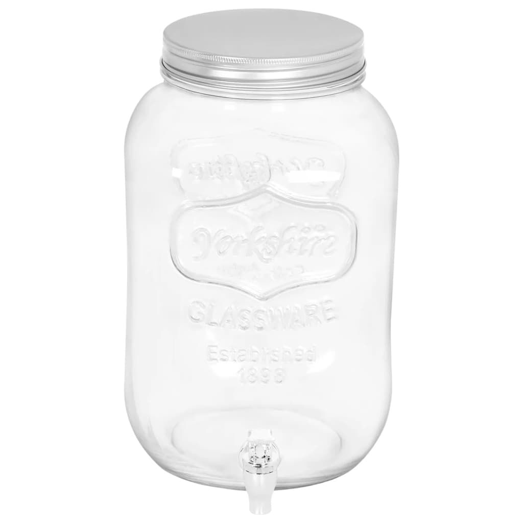 vidaXL Διανεμητής Ποτών 8050 ml Γυάλινος