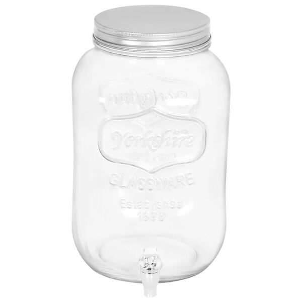 vidaXL Διανεμητής Ποτών 8050 ml Γυάλινος