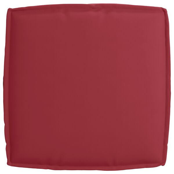 vidaXL Σετ Μαξιλαριών Πάγου 2 pcs Μπορντό 60 x 60 x 12 cm