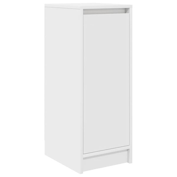 vidaXL Παπουτσοθήκη Λευκή 29,5x34x76 εκ. από Επεξεργασμένο Ξύλο