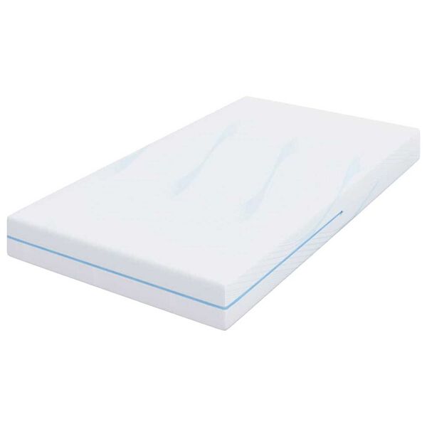 vidaXL Στρώμα Λευκό 100 x 200 cm Pěna