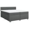 vidaXL &Kappa;&rho;&epsilon;&beta;ά&tau;&iota; Boxspring &mu;&epsilon; &Sigma;&tau;&rho;ώ&mu;&alpha; &Sigma;&kappa;&omicron;ύ&rho;&omicron; &Gamma;&kappa;&rho;&iota; 200x200 &epsilon;&kappa;. &Upsilon;&phi;&alpha;&sigma;&mu;ά&tau;&iota;&nu;&omicron;