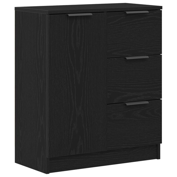 vidaXL Μπουφές Μαύρη Οξυά 180 x 30 x 70 εκ Επεξεργασμένο ξύλο