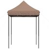 vidaXL Τέντα Εκδηλώσεων Πτυσσόμενη Pop-Up Καφέ 200x200x306 εκ.
