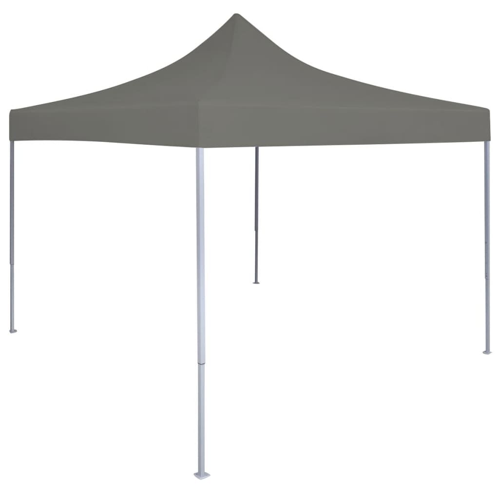 vidaXL Τέντα Εκδηλώσεων Πτυσσόμενη Pop-Up Ανθρακί 3 x 3 μ.