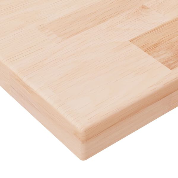 vidaXL Ράφι 40x20x2,5 εκ. από Ακατέργαστο Μασίφ Ξύλο Δρυός
