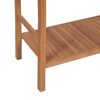 vidaXL Έπιπλο Μπάνιου 132 x 45 x 75 εκ. από Μασίφ Ξύλο Teak