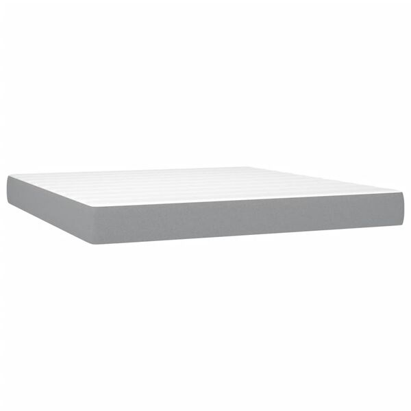 vidaXL Κρεβάτι με Στρώμα Καφέ Κεριού 120x190 εκ Μασίφ Ξύλο Πεύκου