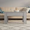 vidaXL Τραπεζάκι Σαλονιού Γκρι Sonoma 101x49x52 εκ. Επεξεργασμένο Ξύλο