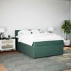 vidaXL &Kappa;&rho;&epsilon;&beta;ά&tau;&iota; Boxspring &mu;&epsilon; &Sigma;&tau;&rho;ώ&mu;&alpha; &Sigma;&kappa;&omicron;ύ&rho;&omicron; &Pi;&rho;ά&sigma;&iota;&nu;&omicron; 140x200&epsilon;&kappa;. &Beta;&epsilon;&lambda;&omicron;ύ&delta;&iota;&nu;&omicron;