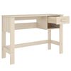 vidaXL Γραφείο HAMAR Καφέ Μελί 110 x 40 x 75 εκ. Μασίφ Ξύλο Πεύκου