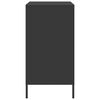 vidaXL Ντουλάπι Μαύρο 68x39x73,5 εκ. από Χάλυβα Ψυχρής Έλασης