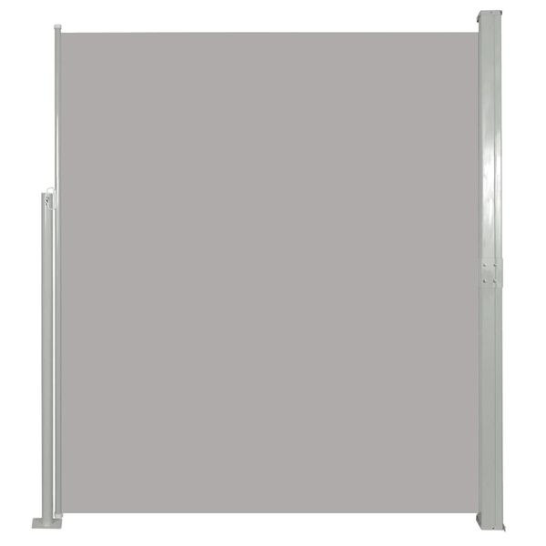 vidaXL Σκίαστρο Πλαϊνό Συρόμενο Γκρι 140 x 300 εκ.