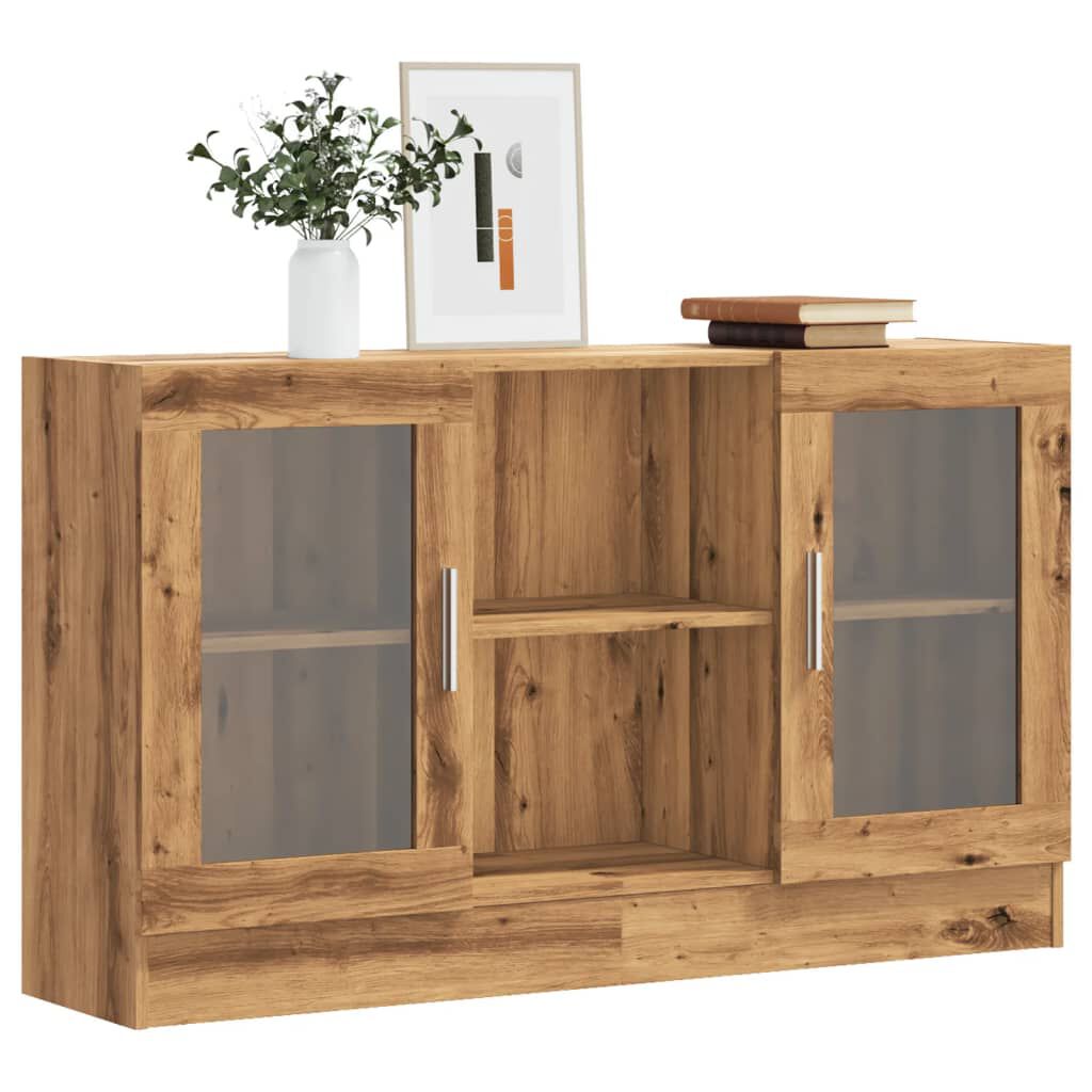 vidaXL Μπουφές Αρτισιανή Δρυς 120x30,5x70εκ. από Επεξεργασμένο Ξύλο