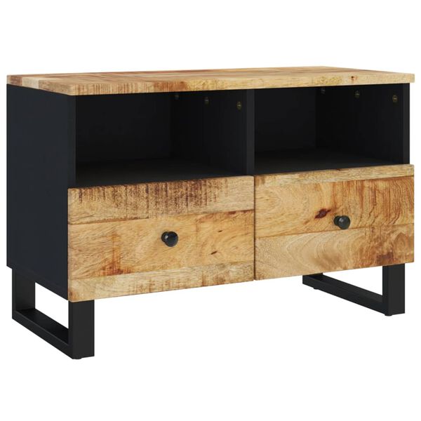 vidaXL Έπιπλο Τηλεόρασης 70 x 33 x 46 εκ. από Μασίφ Ξύλο Μάνγκο